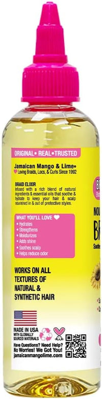 Jamaican Mango & Lime Braid Elixir 4oz - ANNS BEAUTY SUPPLY