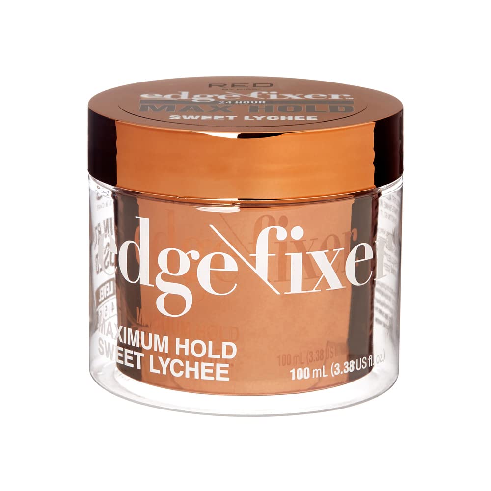RED by Kiss Edge Fixer 24 Hour Max Hold Sweet Lychee 100 mL (3.38 US fl. oz.)