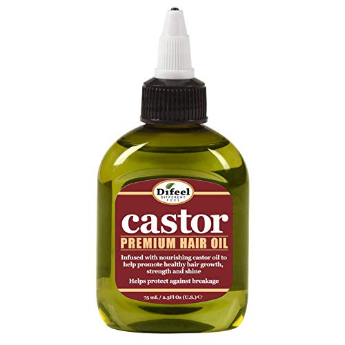 Difeel Castor Premium Hair Oil - 2.5 FL oz - ANNS BEAUTY SUPPLY