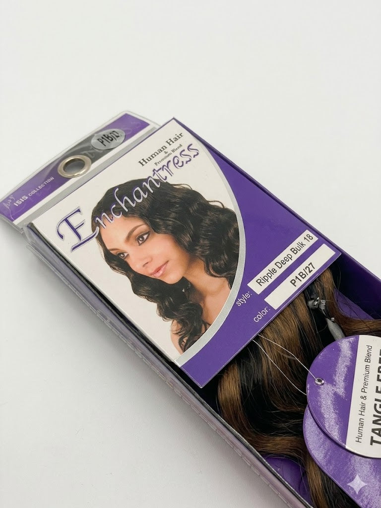 Enchantress Ripple Deep Bulk 18" - Human Hair & Premium Blend - ANNS BEAUTY SUPPLY