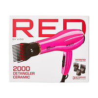 RED by Kiss 2000 Detangler Ceramic Hair Dryer – Pink - ANNS BEAUTY SUPPLY