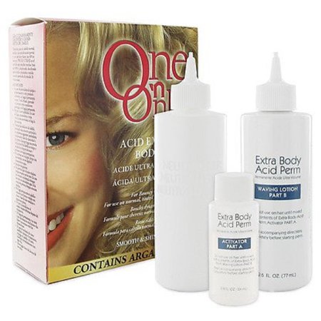 One ‘n Only Extra Body Acid Perm with Argan Oil – Smooth & Voluminous Curls - ANNS BEAUTY SUPPLY