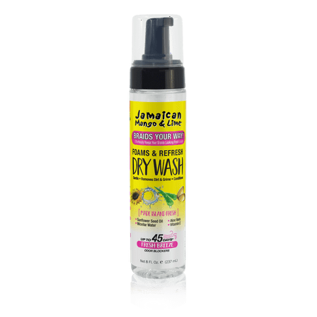 Jamaican Mango & Lime Foams & Refresh Dry Wash – 8 oz - ANNS BEAUTY SUPPLY