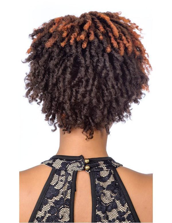 Boho Chic Kinky Curly Bob Wig – Diana Pure Natural Synthetic Baba - ANNS BEAUTY SUPPLY