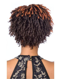 Boho Chic Kinky Curly Bob Wig – Diana Pure Natural Synthetic Baba - ANNS BEAUTY SUPPLY