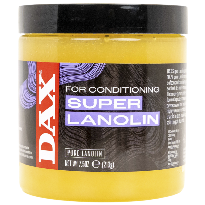 DAX Super Lanolin Hair Conditioner – Pure Lanolin Moisture Formula (7.50 oz / 213g)