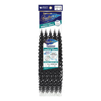 Beauty Elements Dominican Feather Line Invisible Crochet Hair – Water Curl 18