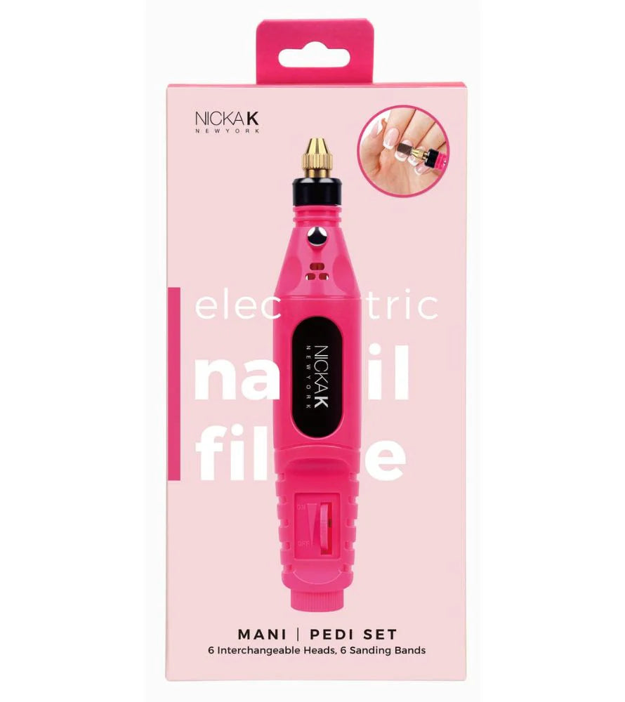 Nicka K Electric Nail Filer Mani Pedi Set