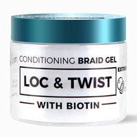 TruEDGE Conditioning Braid Gel Loc & Twist with Biotin Coconut 10 Oz.