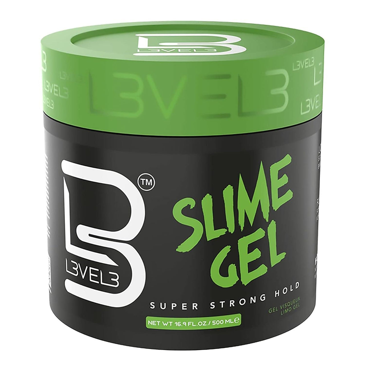 L3VEL3 Slime Gel – Super Strong Hold (500 mL / 16.9 FL.OZ.)