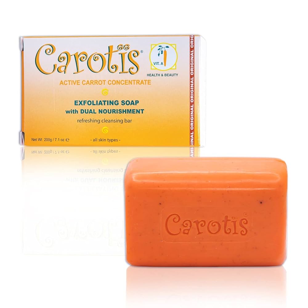Carotis Exfoliating Soap with Dual Nourishment – 7.1 oz