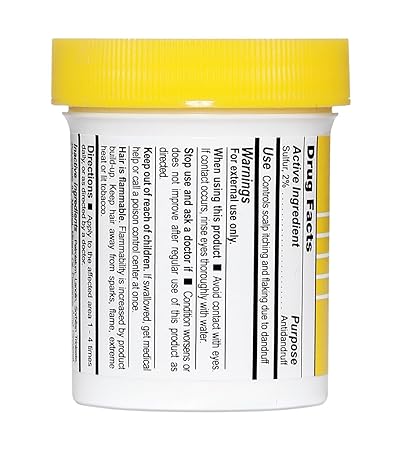 Sulfur8 Medicated Original Formula Antidandruff Hair & Scalp Conditioner NET WT 2 OZ (57g) - ANNS BEAUTY SUPPLY