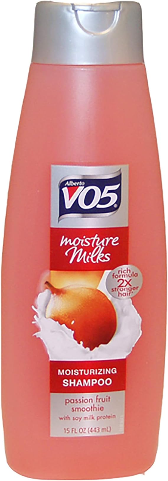 VO5 Moisture Milks Passion Fruit Smoothie Moisturizing Shampoo 15 FL OZ (443 mL)