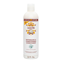 Creme of Nature Coconut Milk Detangling and Conditioning Conditioner 12 oz - ANNS BEAUTY SUPPLY