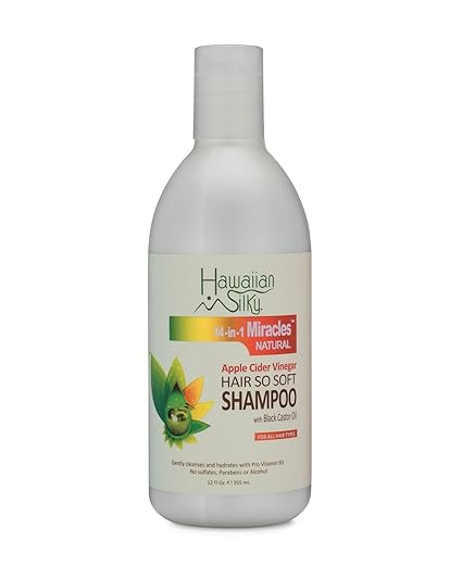 Hawaiian Silky 14-in-1 Miracles ACV & Charcoal Activated Conditioner 12 fl. oz. - ANNS BEAUTY SUPPLY