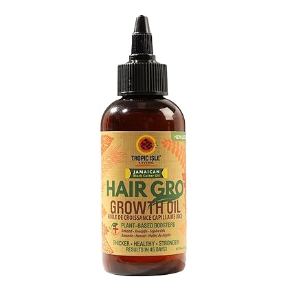Tropic Isle Living Jamaican Black Castor Oil Hair Gro Growth Oil 4z - ANNS BEAUTY SUPPLY
