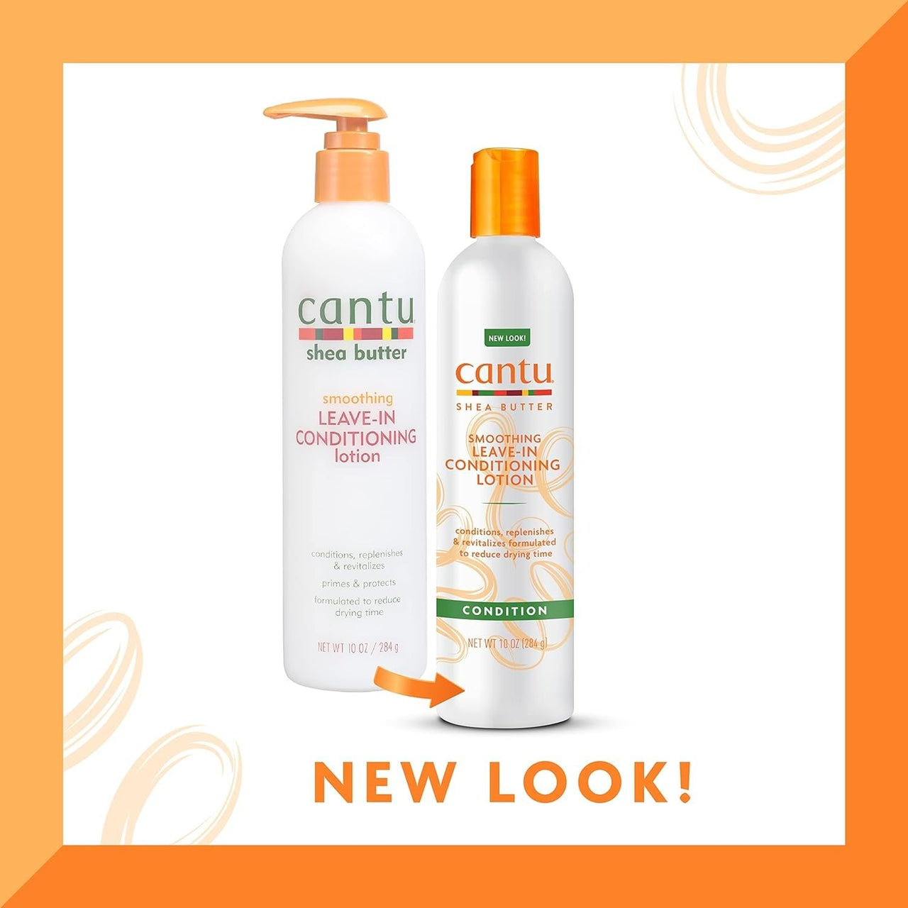Cantu Shea Butter Smoothing Leave-In Conditioning Lotion Net Wt 10 Oz (284 g)