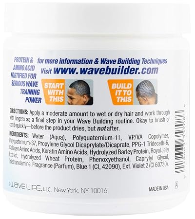 WaveBuilder Spin'n Classic Wave Cream 8 Oz - ANNS BEAUTY SUPPLY