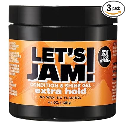 Let's Jam! Condition & Shine Gel Extra Hold 4.4 oz - ANNS BEAUTY SUPPLY
