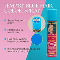 Jerome Russell Temp'ry Temporary Hair Color Spray 65 g / Net Wt. 2.2 oz - ANNS BEAUTY SUPPLY