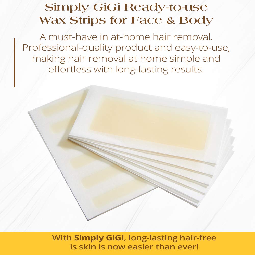 GiGi Simply Hair Removal Strips for Face & Body - ANNS BEAUTY SUPPLY