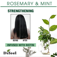 Difeel Rosemary & Mint Premium Hair Oil Infused with Biotin 7.1 fl. oz - ANNS BEAUTY SUPPLY