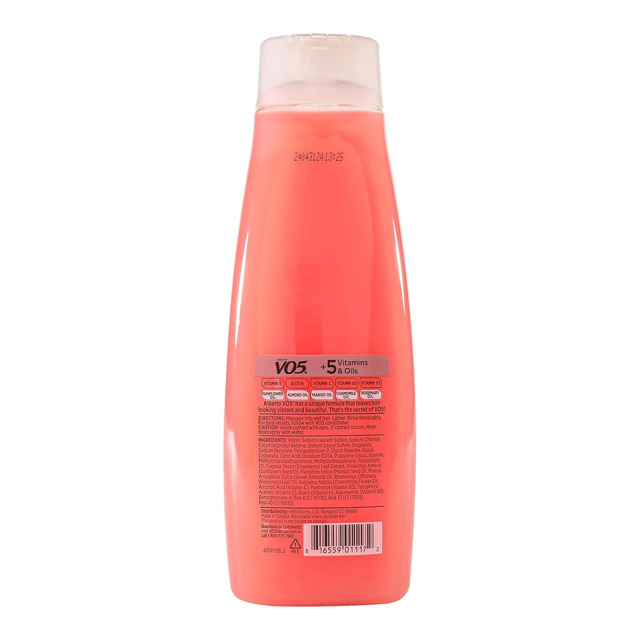 VO5 Strawberries & Cream Moisturizing Shampoo 15 FL OZ (443mL)