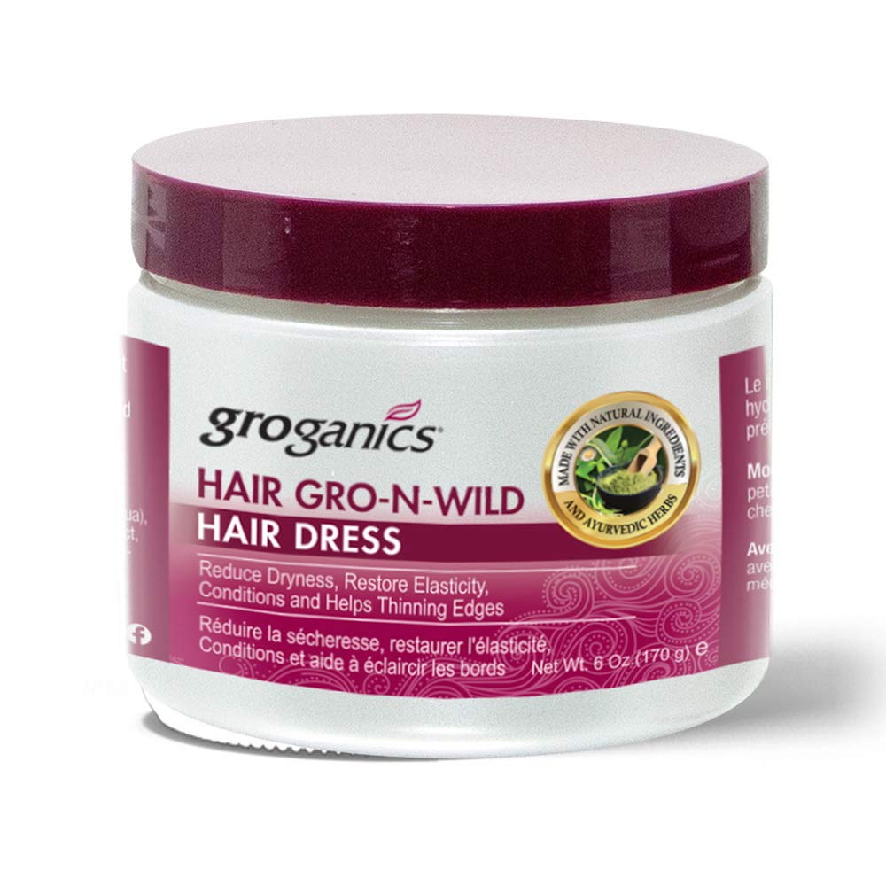 Groganics Hair Gro-N-Wild Hair Dress – 6 oz. - ANNS BEAUTY SUPPLY