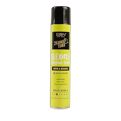 EBIN New York 24 Hour Tamer Flexible Holding Spray Hold Level 3 11.2 fl. oz. - ANNS BEAUTY SUPPLY