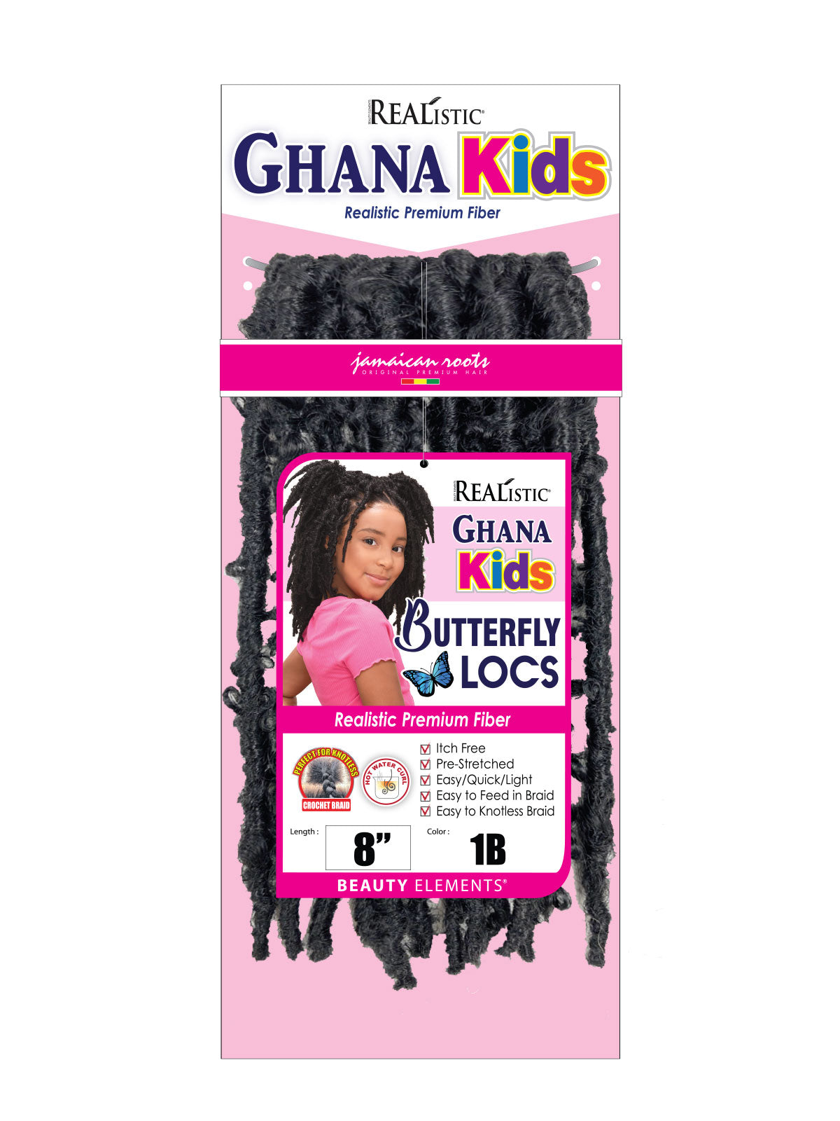 Ghana Kids Butterfly Locs 8" - ANNS BEAUTY SUPPLY