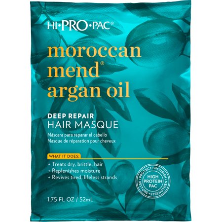 Hi-Pro-Pac Moroccan Mend Argan Oil Deep Repair Hair Masque – 1.75 oz - ANNS BEAUTY SUPPLY