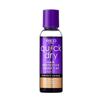 KISS RED Quick Dry Hair Protective Liquid Cap Black - ANNS BEAUTY SUPPLY