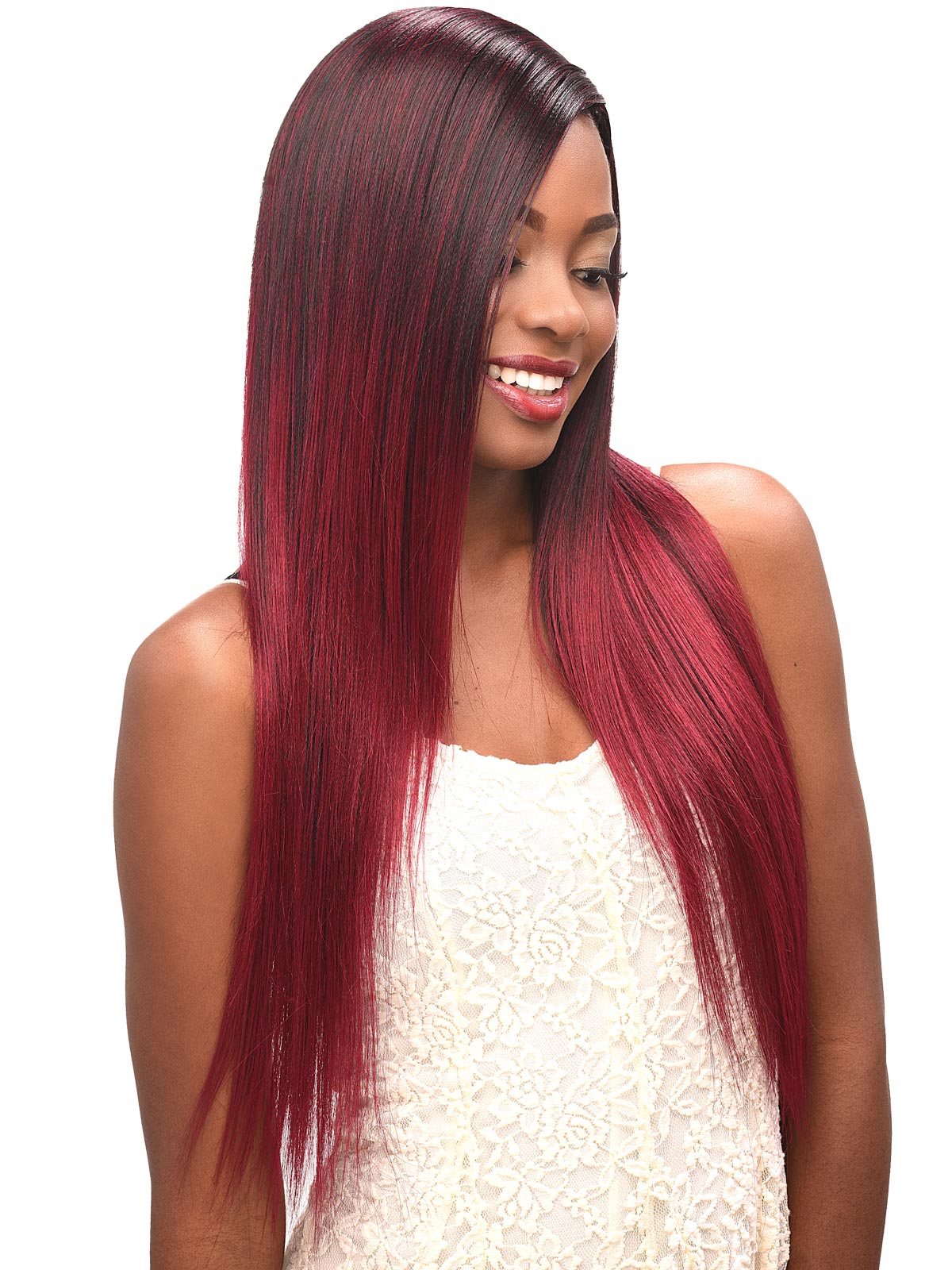 Realistic Coconut Straight 18" 20" 22" with 4x4 Closure - ANNS BEAUTY SUPPLY