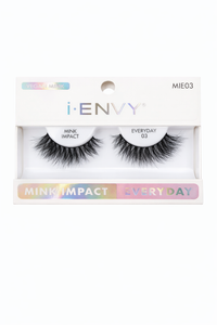 i Envy Mink Impact Everyday 03 Vegan Mink Strip Lashes MIE03 - ANNS BEAUTY SUPPLY