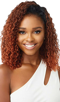 Outre Quick Weave Half Wig Deep Curl 14