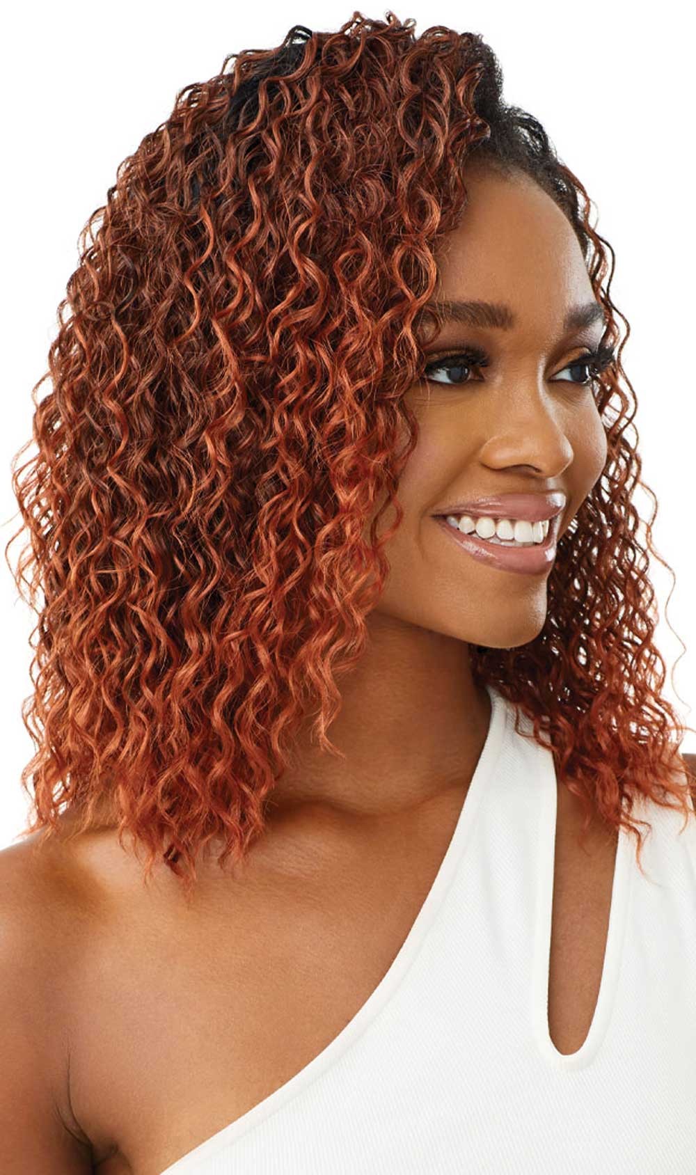 Outre Quick Weave Half Wig Deep Curl 14" QSWDC14 - ANNS BEAUTY SUPPLY