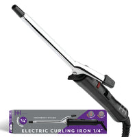 Hot & Hotter Electric Curling Iron - 1/4
