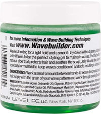 WaveBuilder Jelly Waves Aloe Soft Hold Pomade 4oz - ANNS BEAUTY SUPPLY