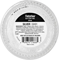 Kiss Tintation Glitter Gel Silver 1.01 oz. - ANNS BEAUTY SUPPLY