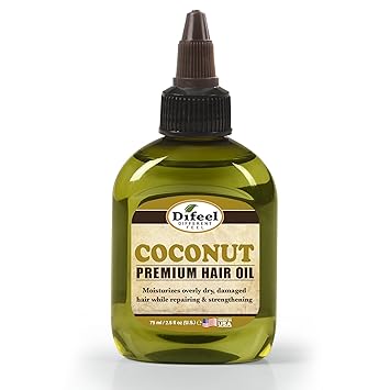 Difeel Coconut Premium Hair Oil 2.5 OZ - ANNS BEAUTY SUPPLY