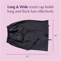 RED by KISS Essential Braid Shower Cap – Braid Black (HQ13)