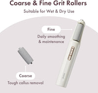 mavié Electric Foot File (Salon-Soft Feet at Home)