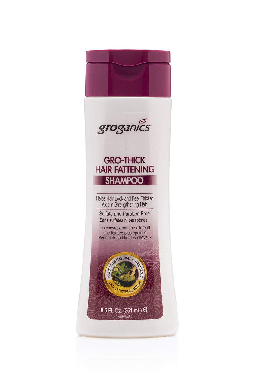 Groganics Gro-Thick Hair Fattening Shampoo – 8.5 fl. oz. - ANNS BEAUTY SUPPLY