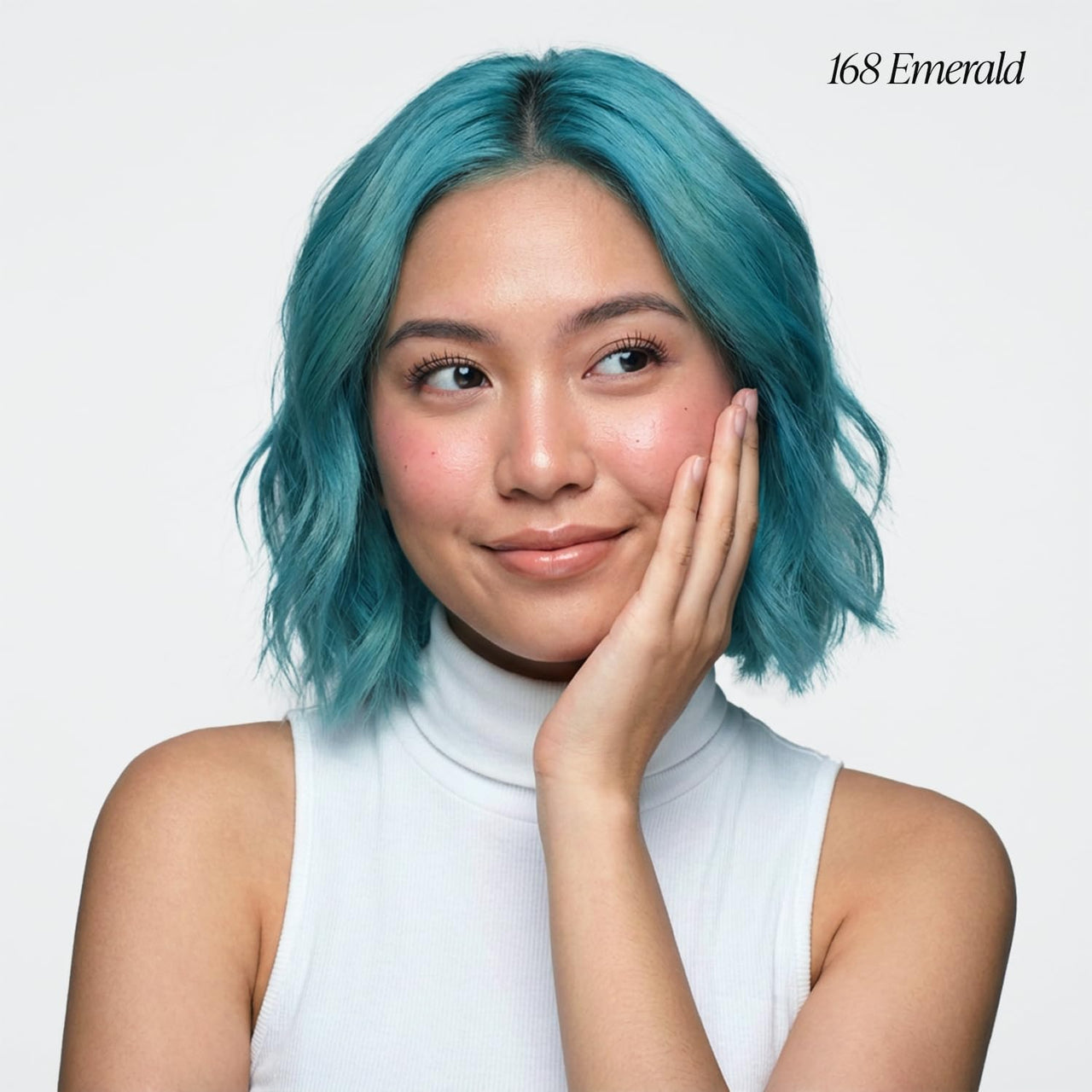 Adore Shining Semi-Permanent Hair Color 168 Emerald 4 Fl. Oz. / 118 mL - ANNS BEAUTY SUPPLY