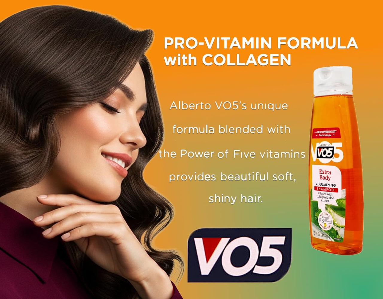 Alberto VO5 Extra Body Volumizing Shampoo 15 oz - ANNS BEAUTY SUPPLY