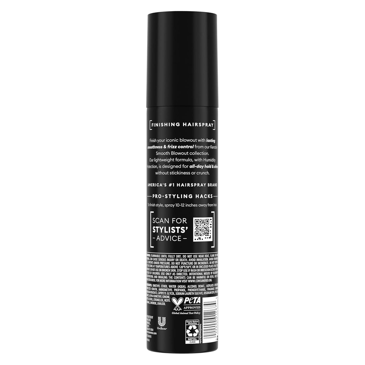 TRESemmé Keratin Smooth Blowout Finishing Hairspray NET WT 7 OZ - ANNS BEAUTY SUPPLY