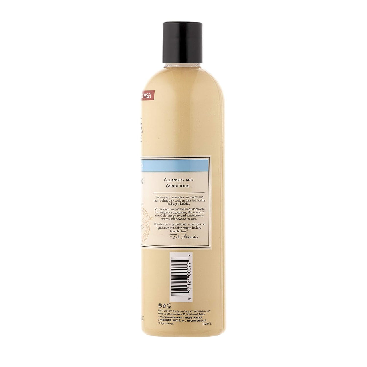 Dr. Miracle's "Feel It" Formula Cleanse & Condition Conditioning Shampoo Net Wt. 12 Fl. Oz. (355mL) - ANNS BEAUTY SUPPLY