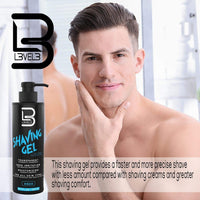 L3VEL3 Shaving Gel – Aqua (16.9 fl. oz. / 500 mL)