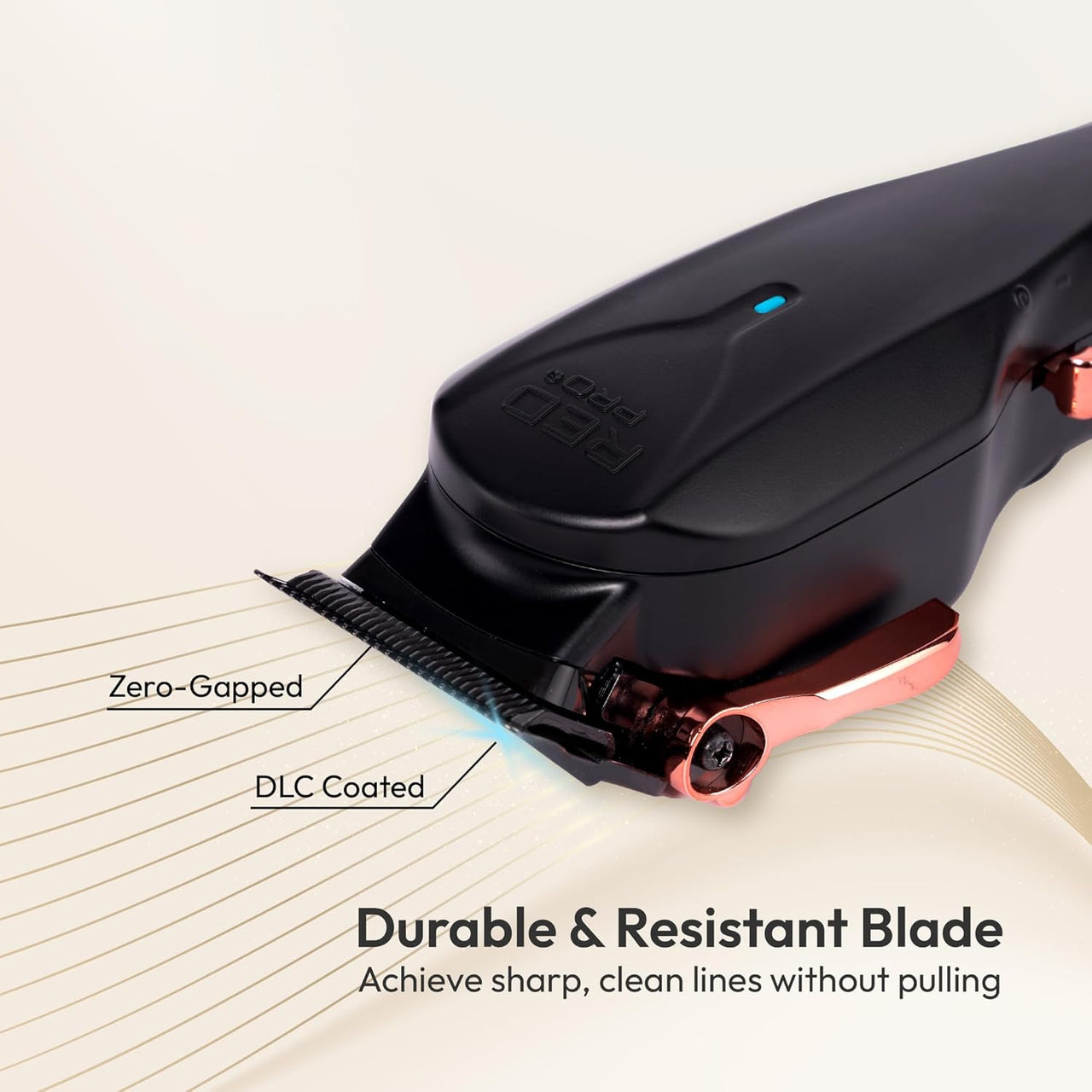Red Pro Cordless Clipper DLC Blade USB C Charging PCL02 - ANNS BEAUTY SUPPLY