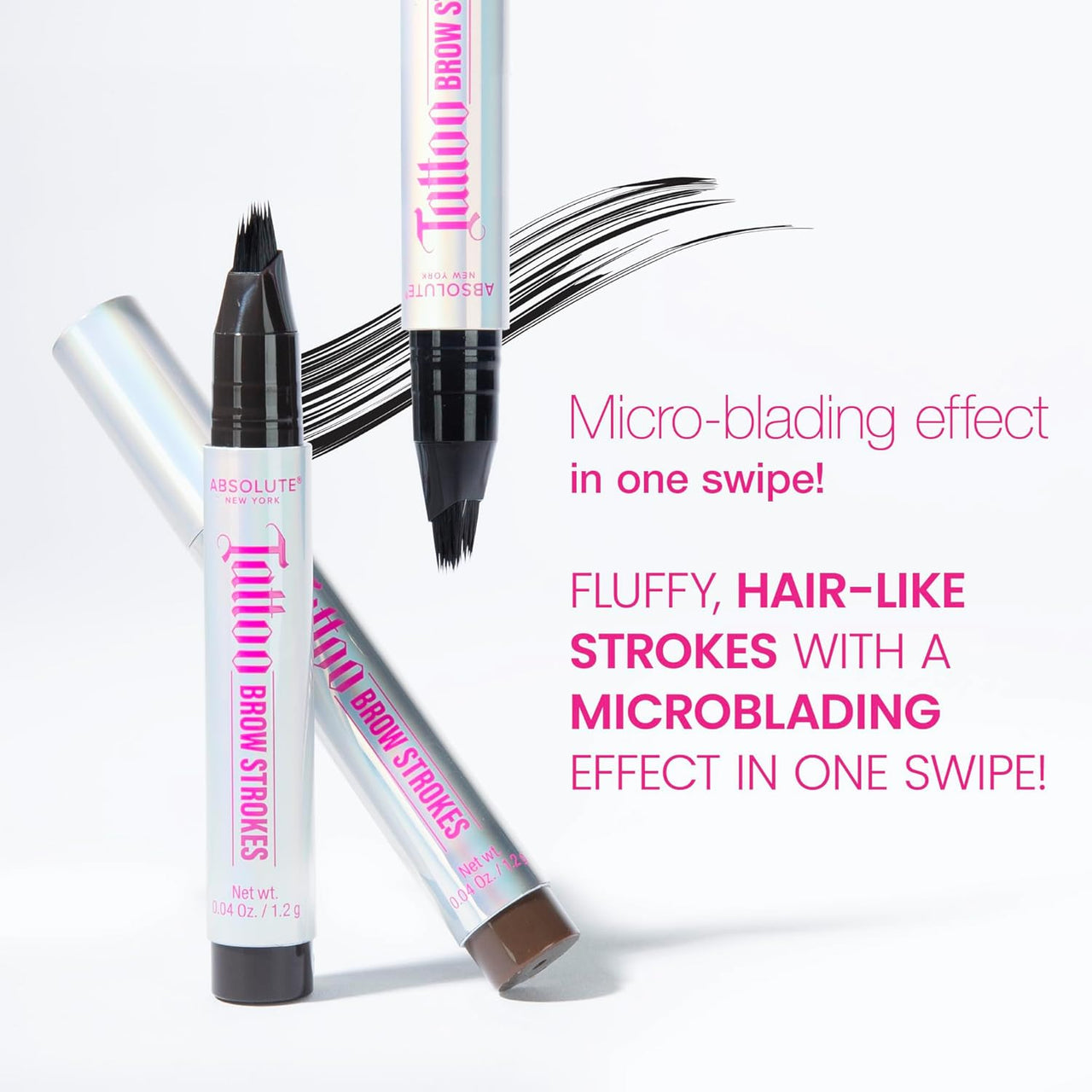 Absolute New York Tattoo Brow Strokes Pen